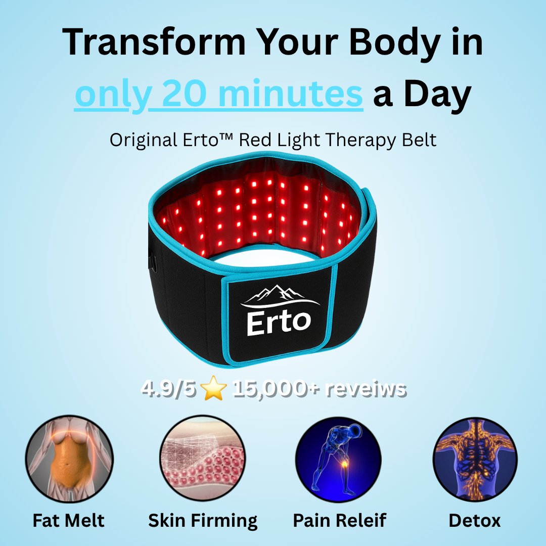 ERTO™ - Red Light Therapy Belt